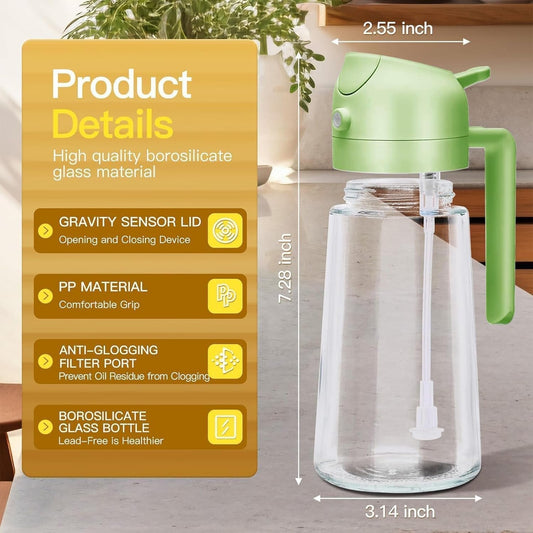 2 in 1 Oil Sprayer cum Dispenser