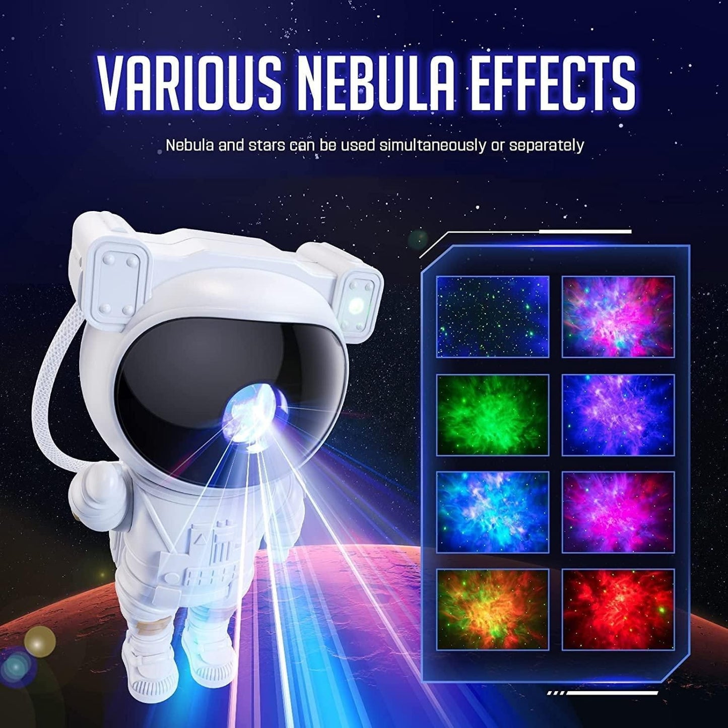 Astronaut Galaxy Projector Pro