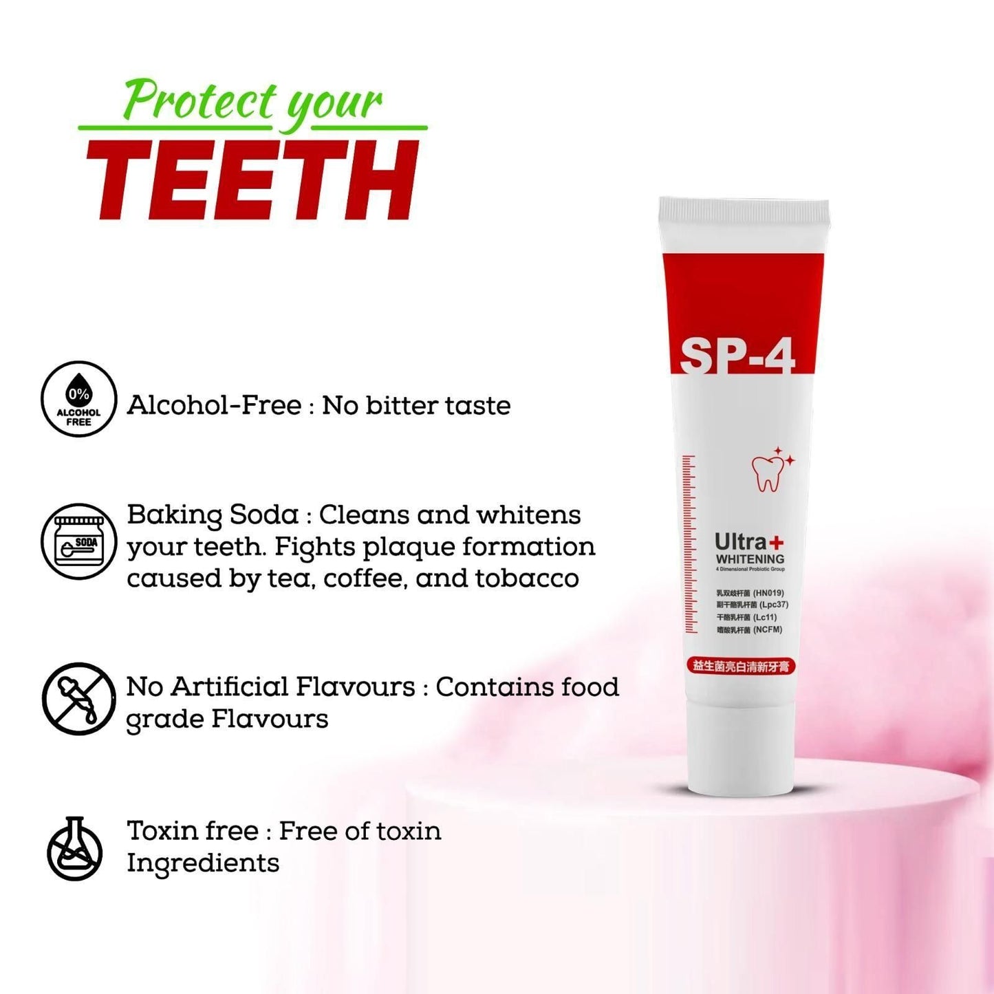 SP-4 Whitening Toothpaste 30 ml