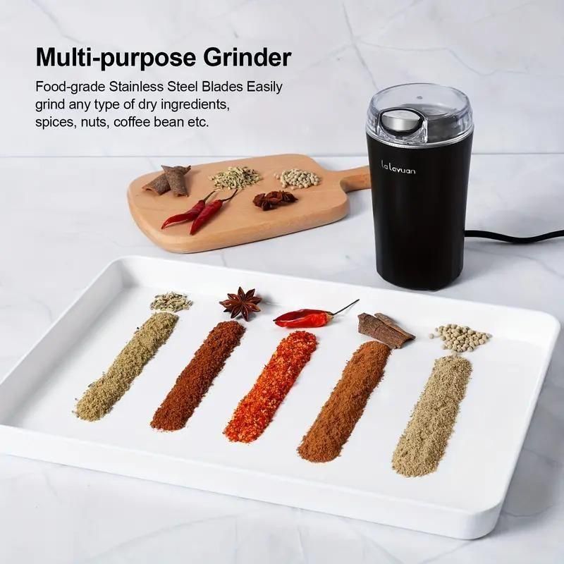 Electric Coffee Grinder Spice & Coffee Bean Grinder (Random Color)