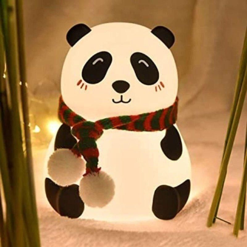 SnugglePanda™ – Adorable Silicone Night Light Lamp for Kids