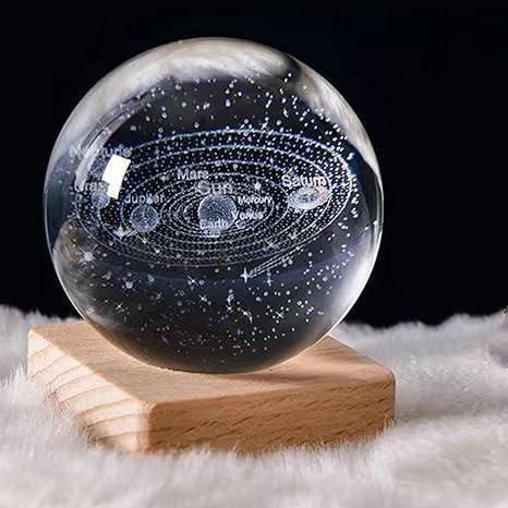 Luminous 3D Galaxy Lamp Ball