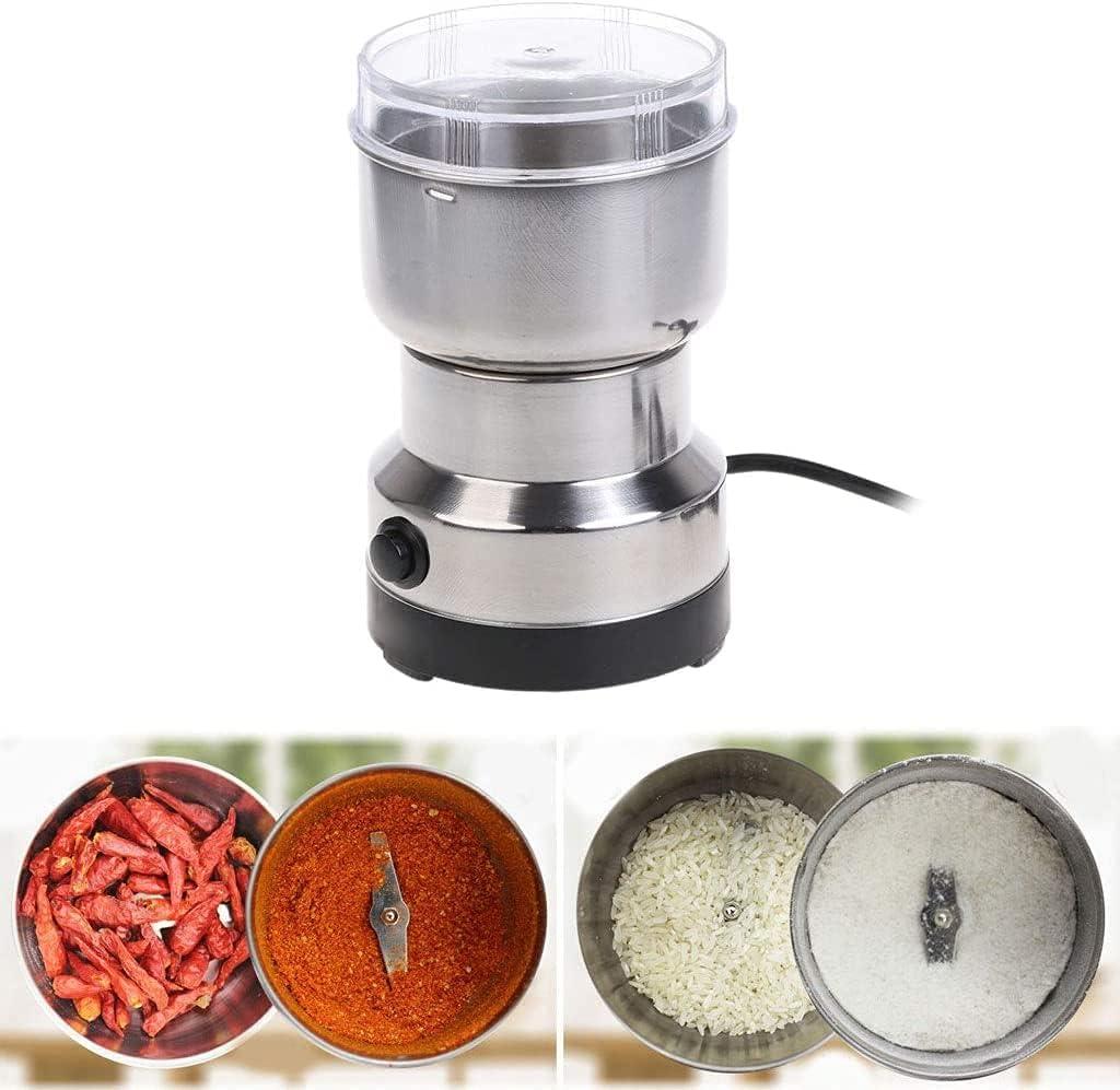 Electric Multifunction Small Food Grinder Grain Grinder, Coffee Bean Grinder
