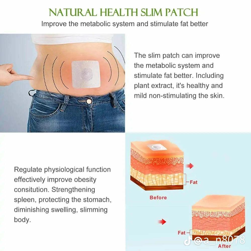 Natural Slim Patch Pack of 10