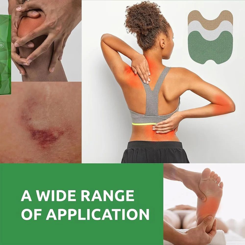 Herbal Natural Knee Pain Relief Patches Pack of 10