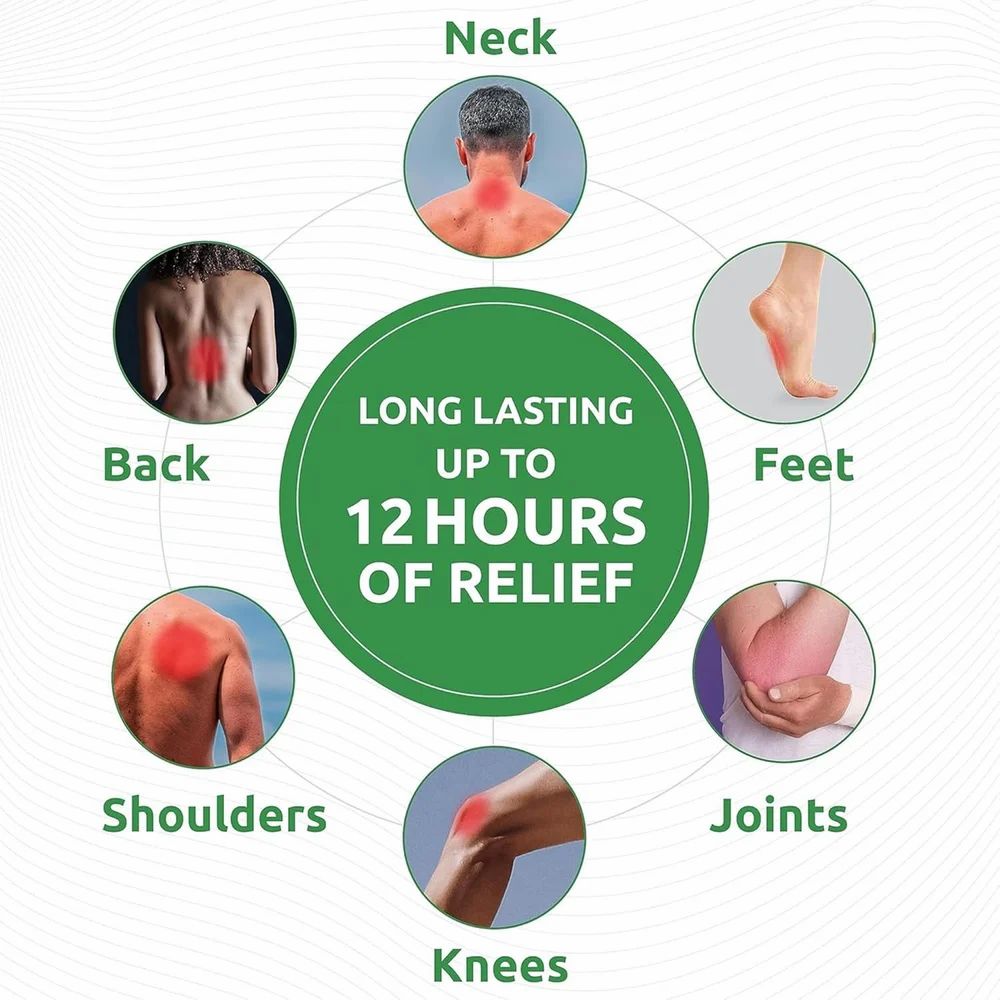 Herbal Natural Knee Pain Relief Patches Pack of 10