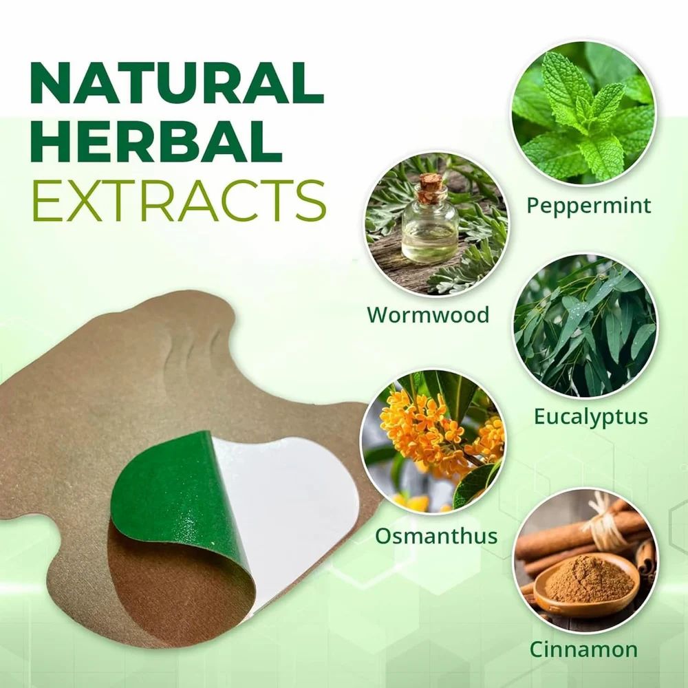 Herbal Natural Knee Pain Relief Patches Pack of 10